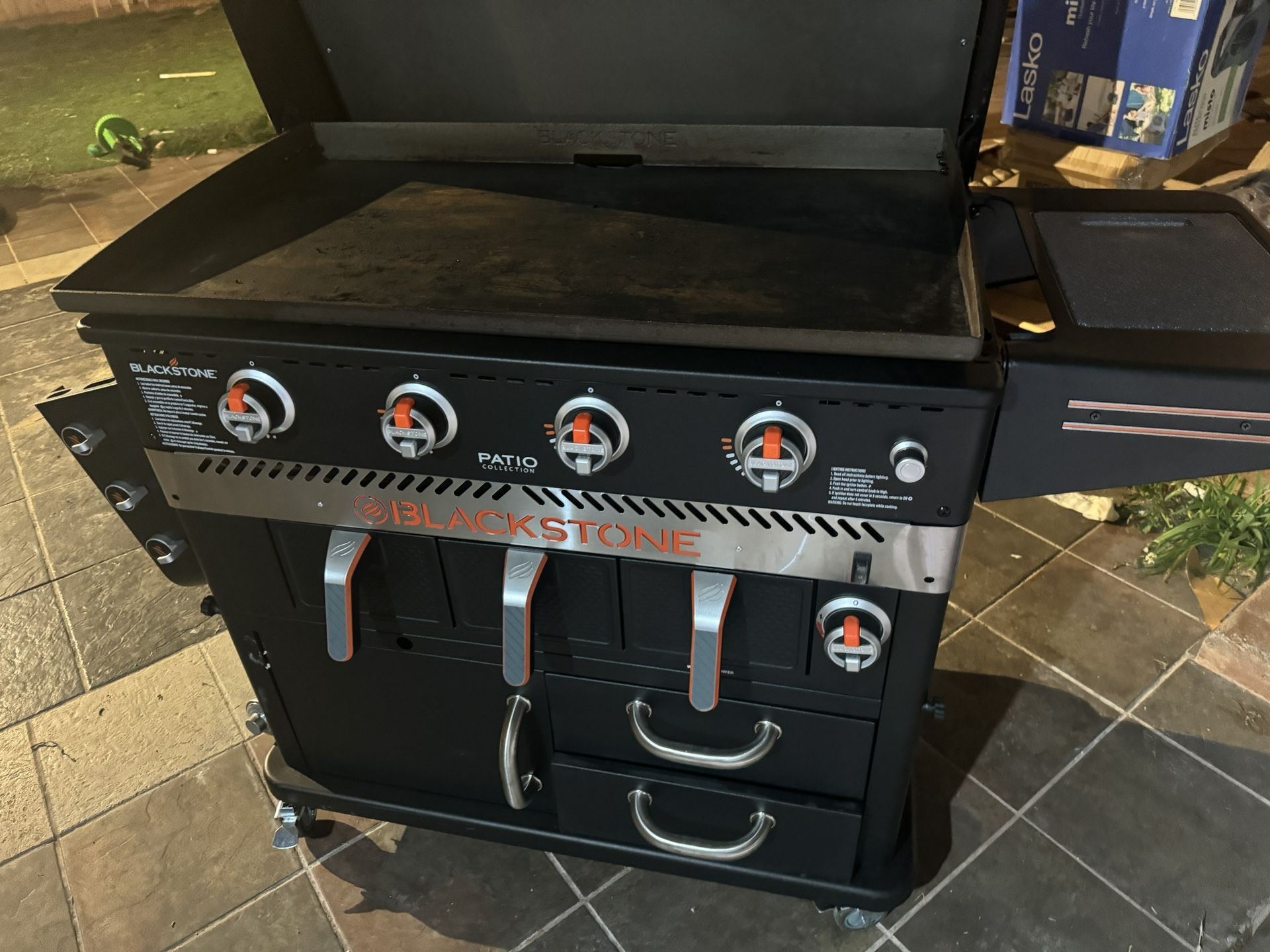 36 Inch Black Stone Griddle With Air Fryer