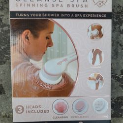 cleanse spa spinning brush
