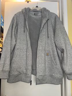 Carhartt Sherpa Lined Zip Hooded Jacket, 3X