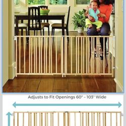 Toddleroo Adjustable Indoor Baby Gate
