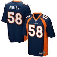 Blue Von Miller Broncos Jersey