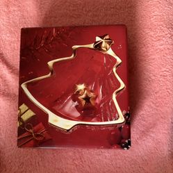 Festive Christmas Tree Dish