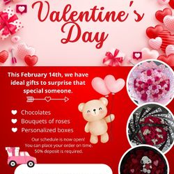 Creative gifts for Valentine's Day, birthdays and all occasions! Price vary! 