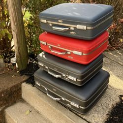 Lot of 4 Suitcases 4/$40.00 or see individual prices