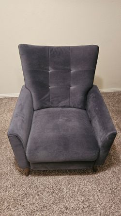 Suede Recliner Chair