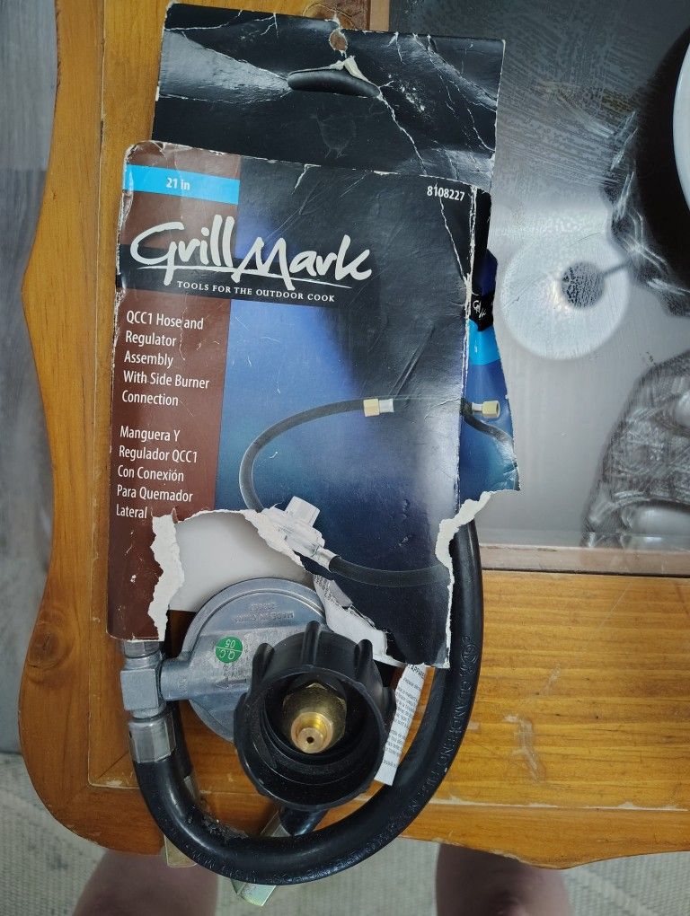 Grill Mark 21” QCC1 Hose & Regulator Assembly NEW !