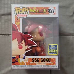 Super Saiyan God Goku Funko Pop 827