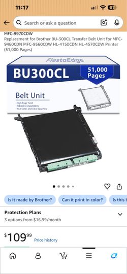 Belt unit replacement- BU300CL