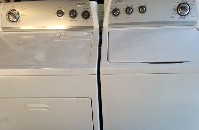 WHIRLPOOL WASHER AND DRYER WILL DELIVER AND HOOK UP