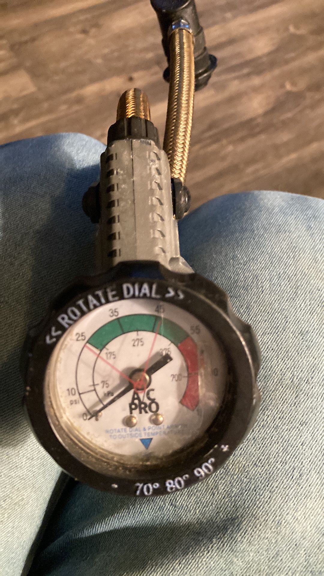 Ac Gage for automobiles