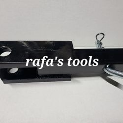 Towing Hitch 2" Solid Shank Trailer Mounting Fit 2" Receiver With Hitch Pin