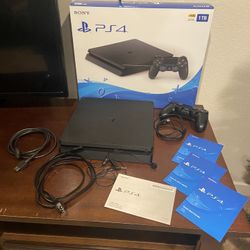 New. PS4 Slim 1TB