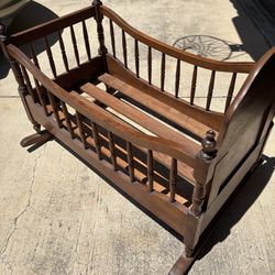 Cradle For Dolls Or Display