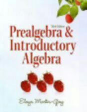 Prealgebra and Intro Algebra Book