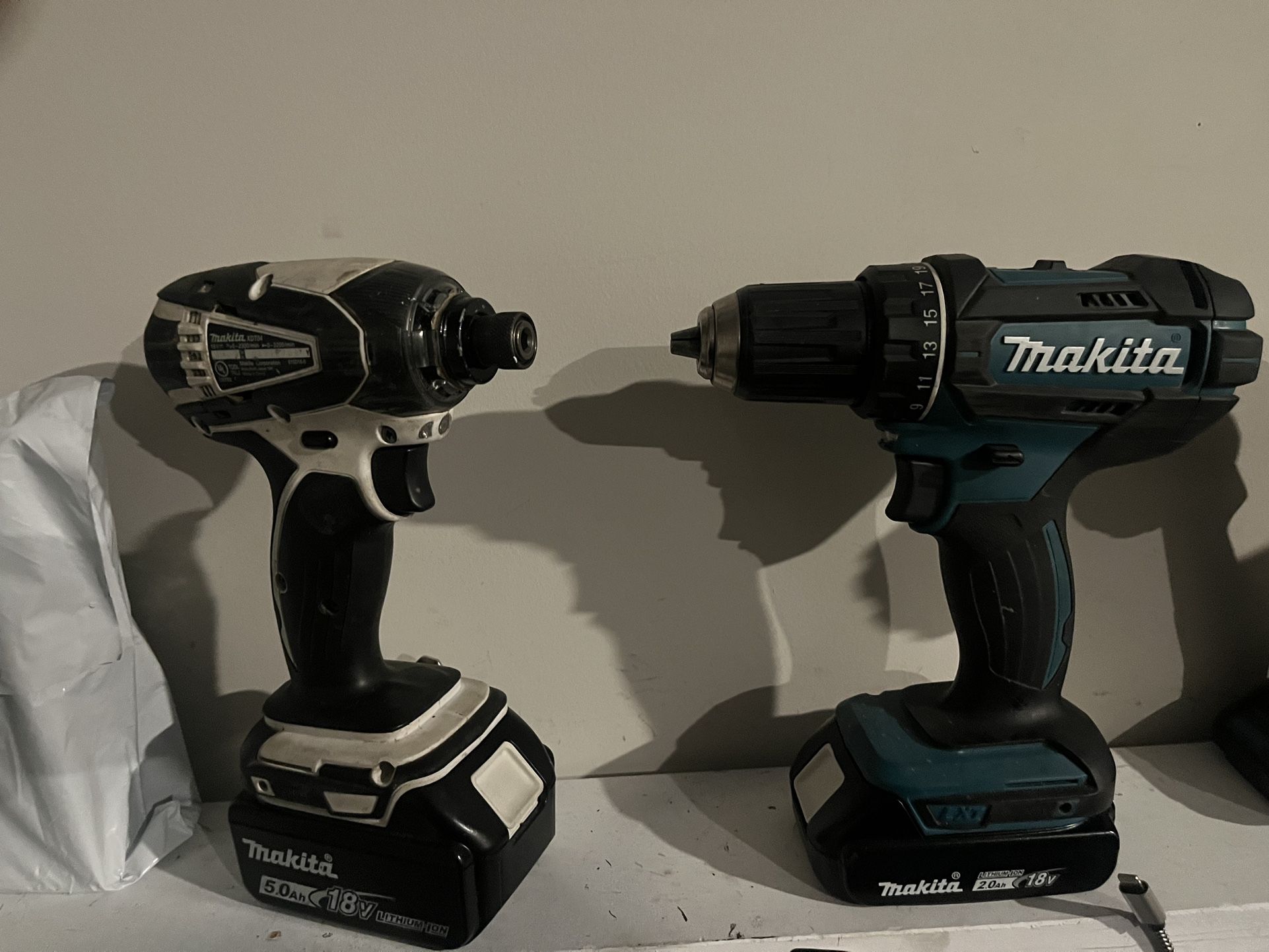 Set De Taladro E Impacto Makita