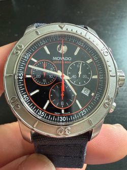 Movado series 800 chronograph