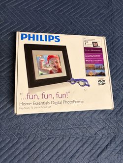 7” Phillips LCD Digital Photo Frame
