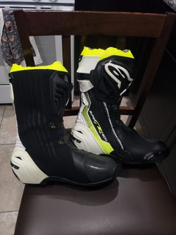 New Alpinestars Supertech R Boots Size 8