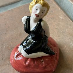 Vintage 1996 Clay Art Marilyn Monroe Salt & Pepper Shakers 