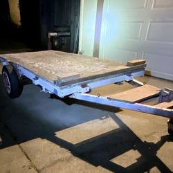 Lightweight 4' X 8' Reinforced Harbor Freight Trailer 1-7/8” Hitch