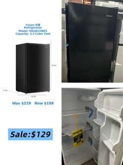 Special offer on small refrigerators!