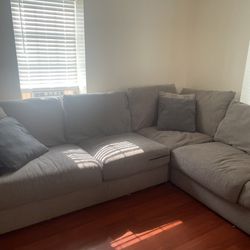 Light Grey Sectional - Must pick up