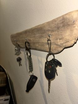 Handmade Driftwood Key Hook (any Shape Any Size )