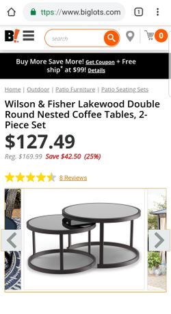 Wilson and fisher lakewood patio furniture deals