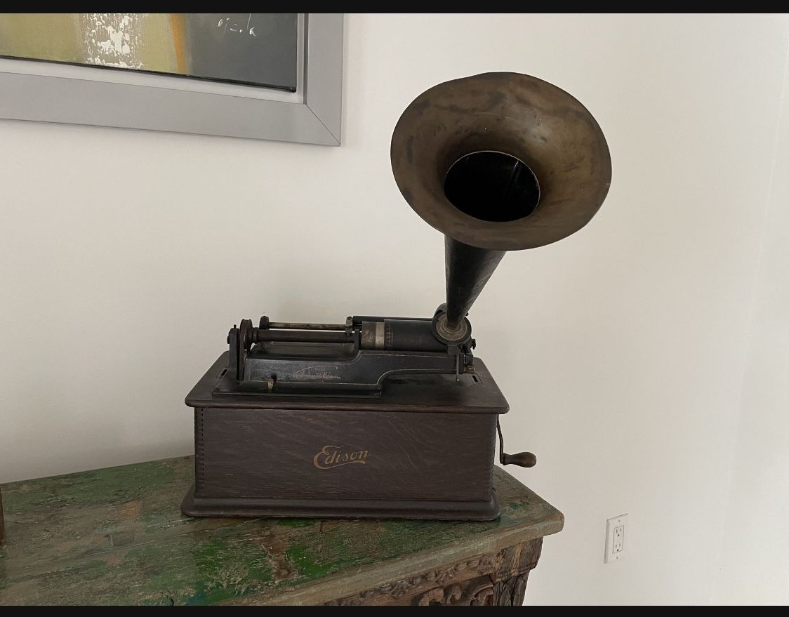 Authentic Thomas Edison Phonograph