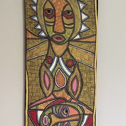 Kayode Buraimoh Mixed Media Painting 2013