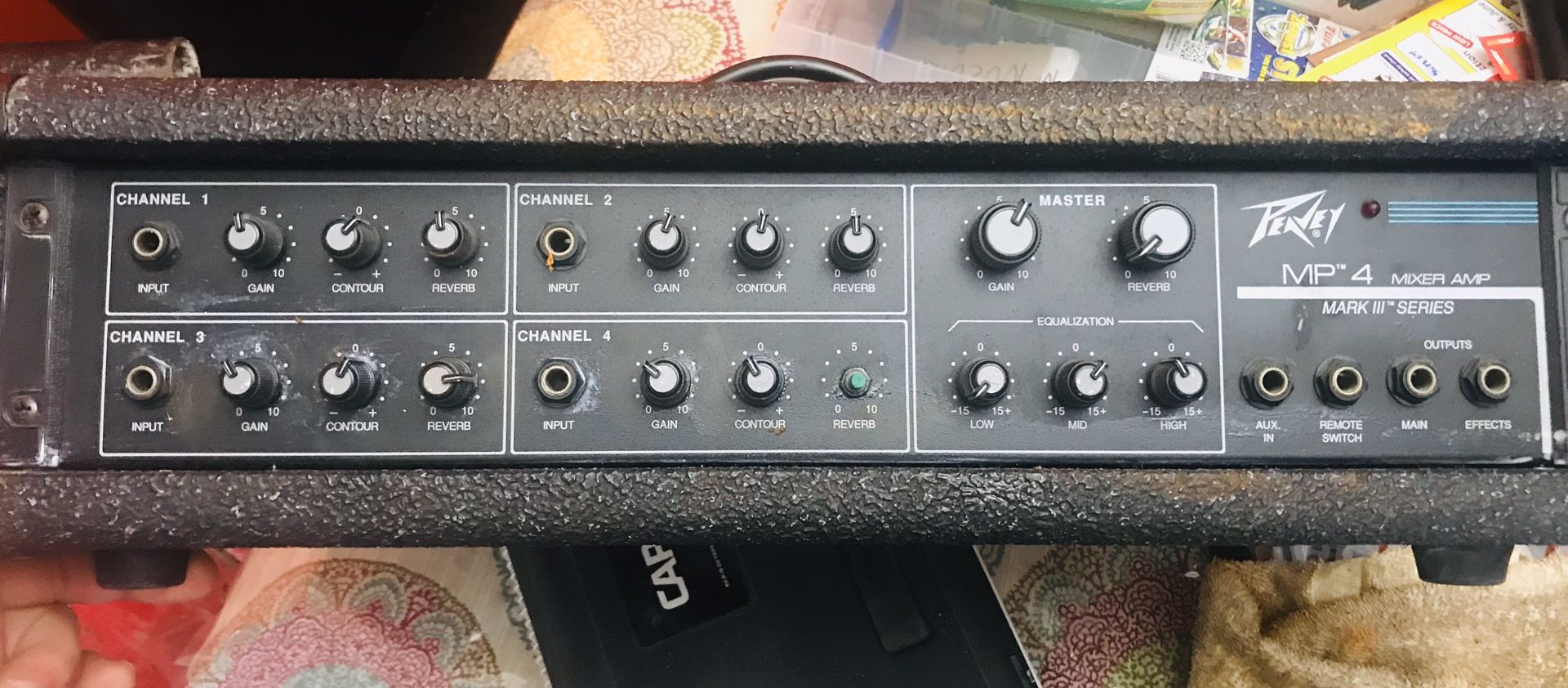 peavey mp4 mixer amp mark iii series