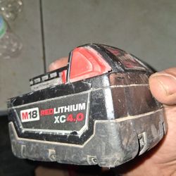 Milwaukee Redlithium Xc 4.0 Battery