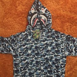 Blue Bape Hoodie