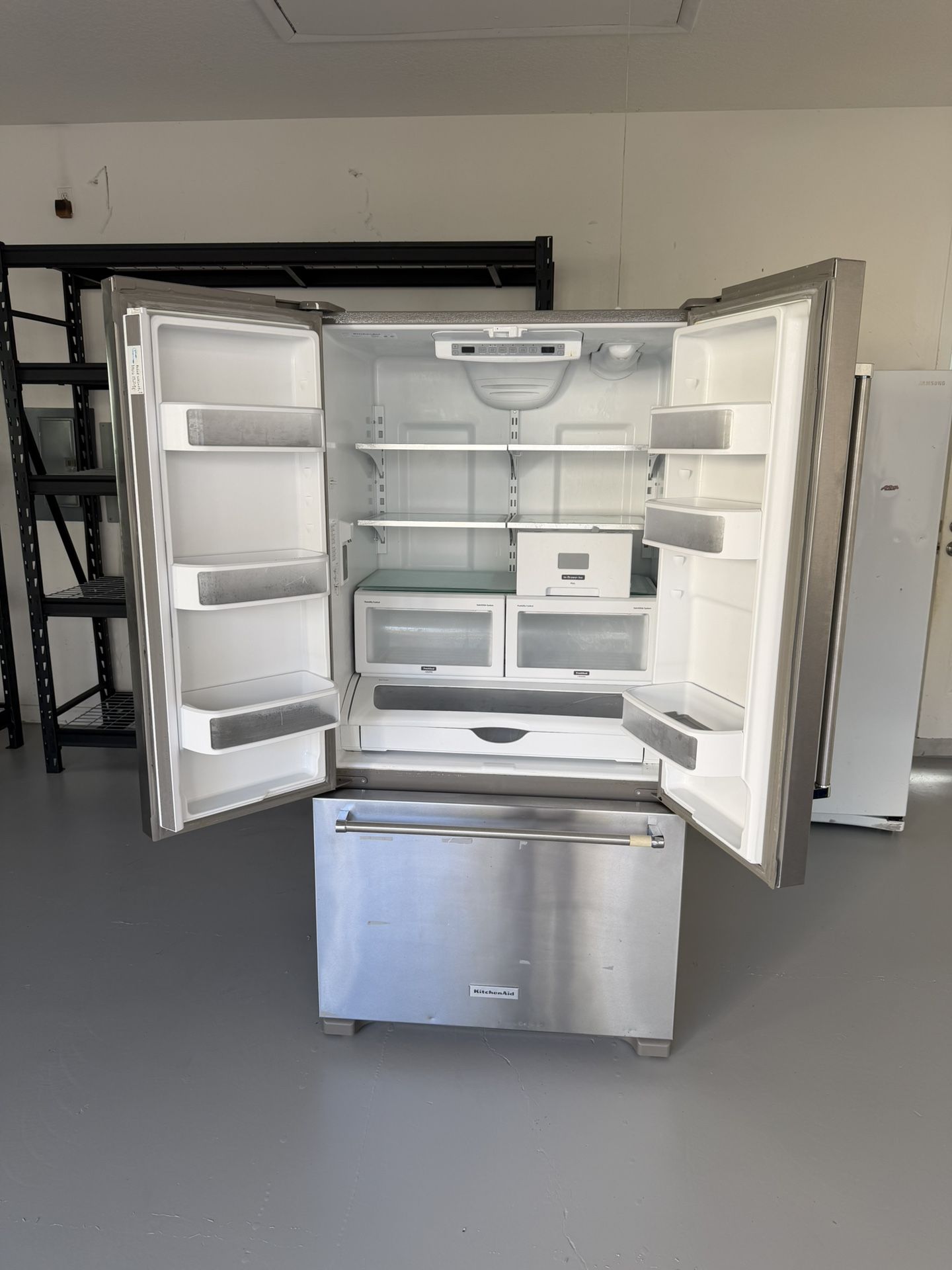 36” Refrigerator Stainless Steel Works