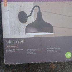 Brand New Outside light 12in.