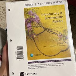 Intro To Intermediate Algebra Six Edition (NEW) 