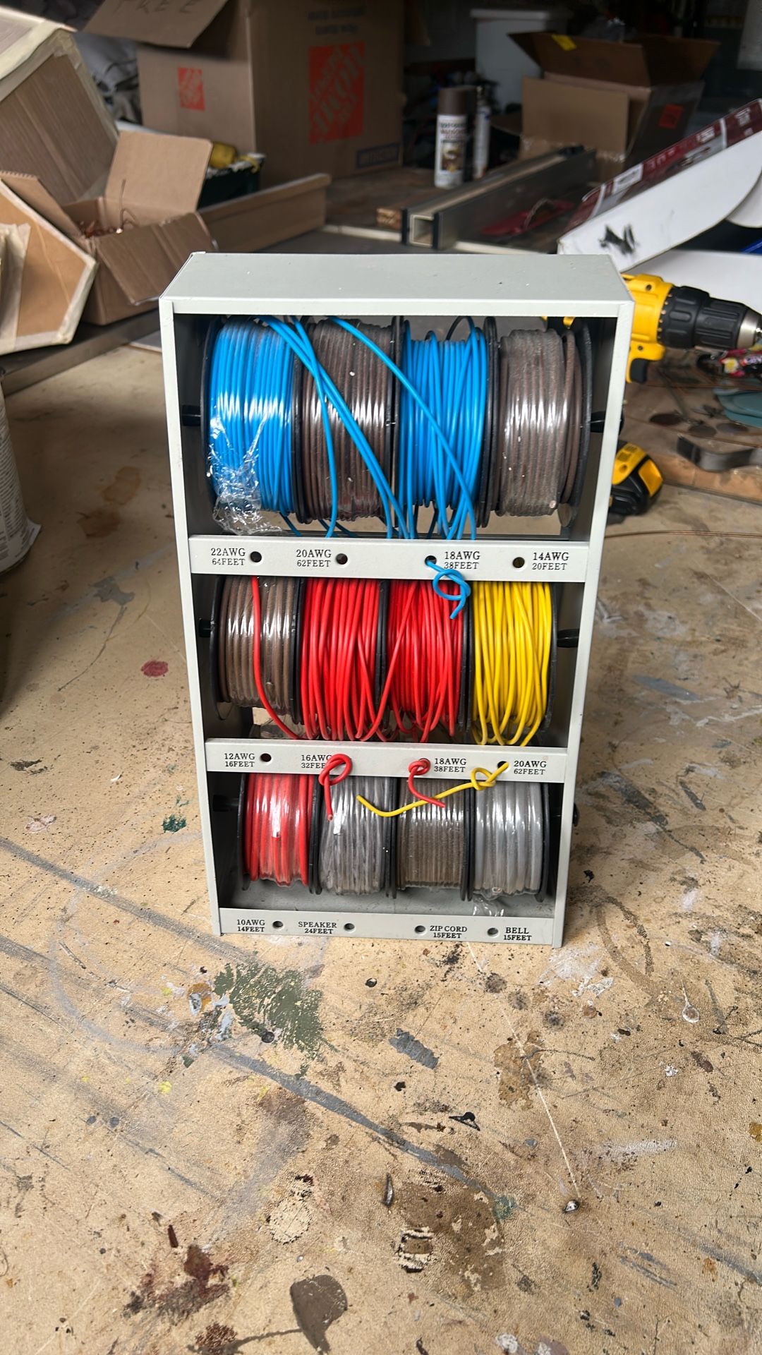 Electrical wire and holder
