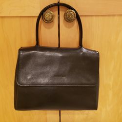 Italian Black Leather Purse - Firenze Bags