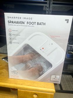 Foot bath by sharper image