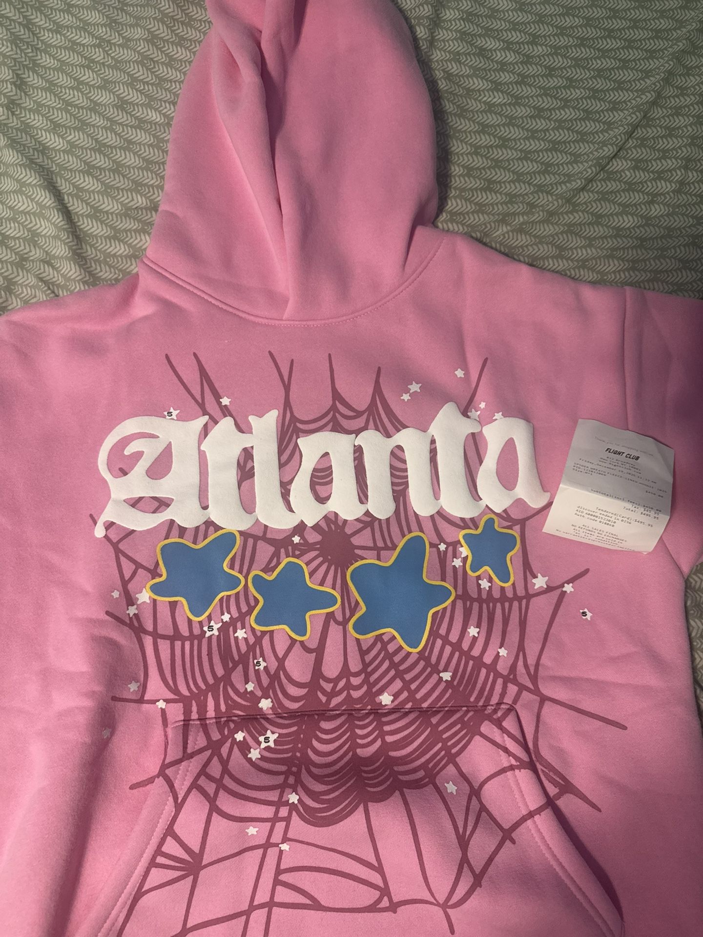 Pink Spider Hoodie