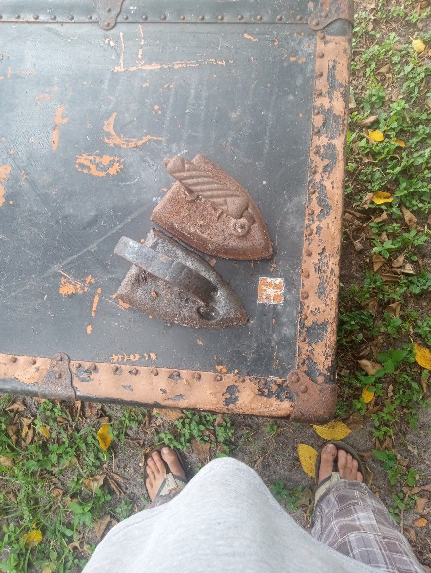 Irons Made Of Cast Iron $10