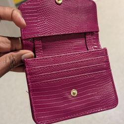 Purple Wallet / Card Holder 