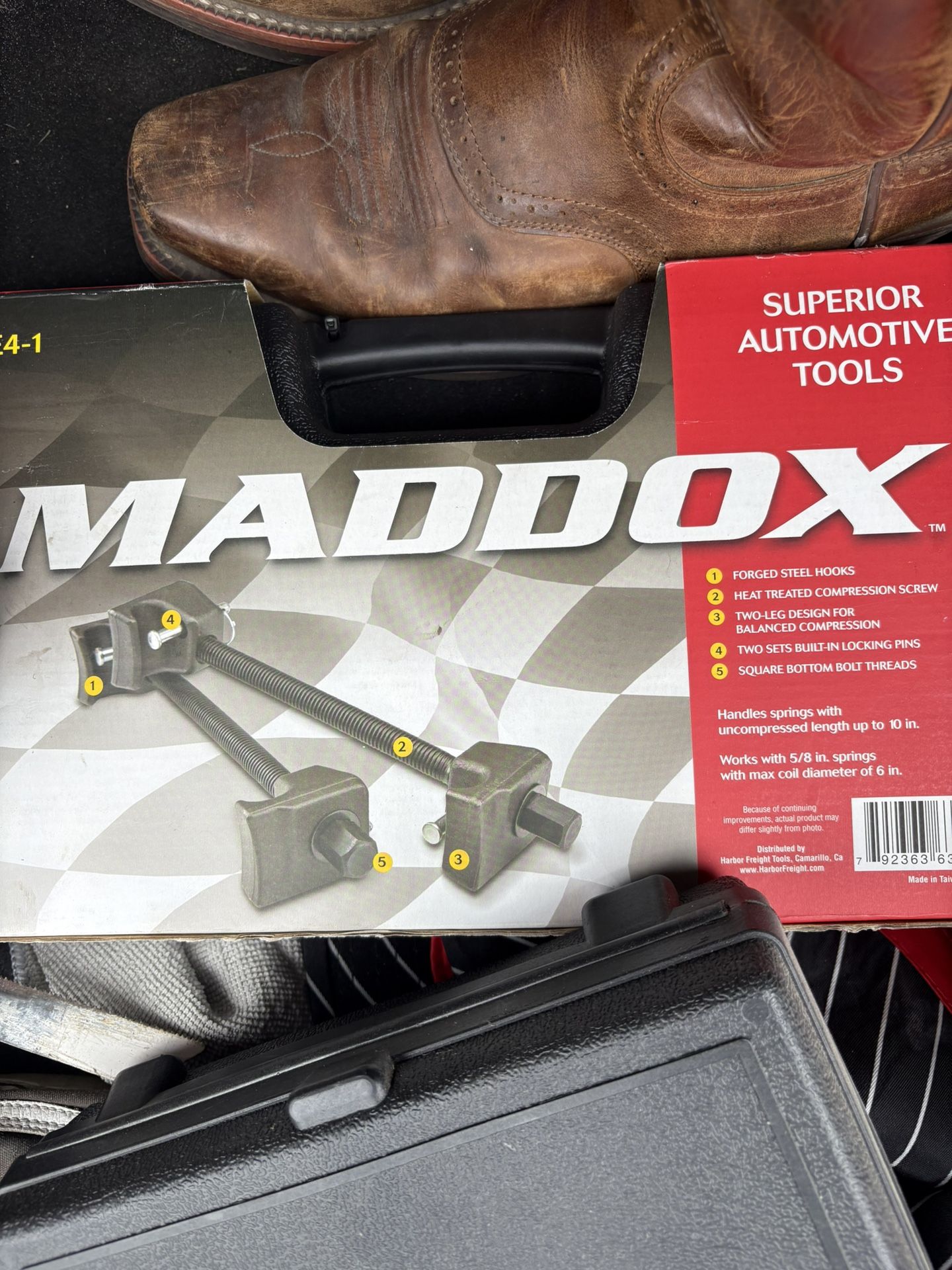 MADDOX MacPherson Strut Spring Compressor Set