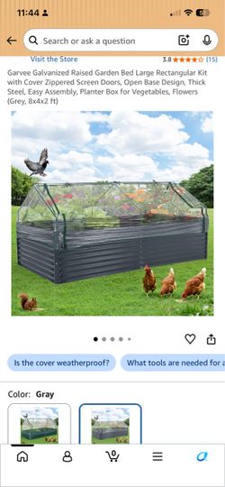 New garvee galvanized bed
