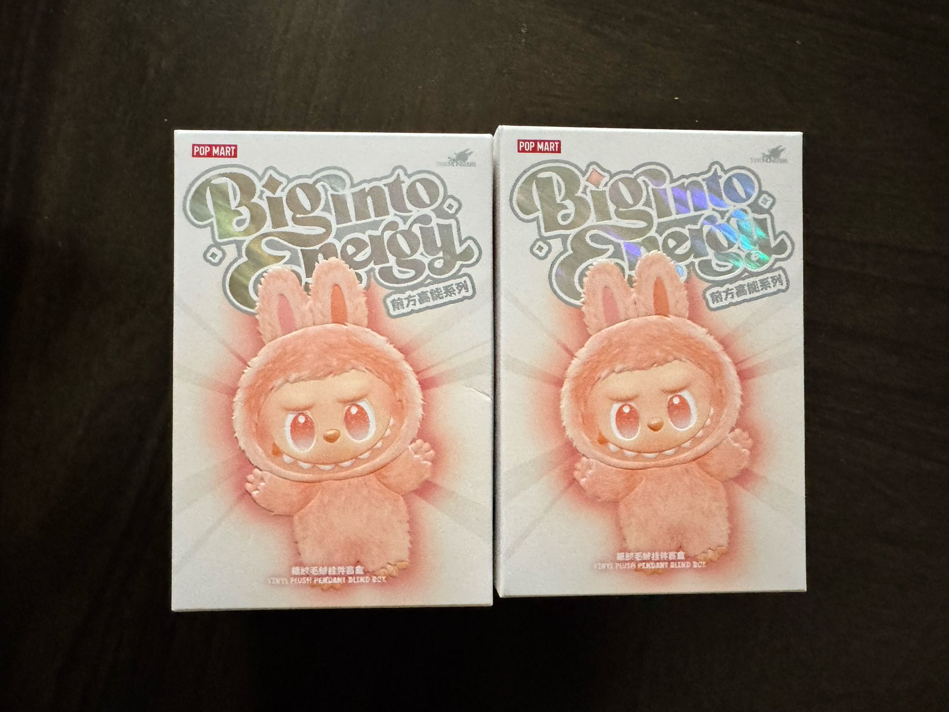 1 Big Into Energy Labubu Blind Box Plushie Pendant Pop Mart