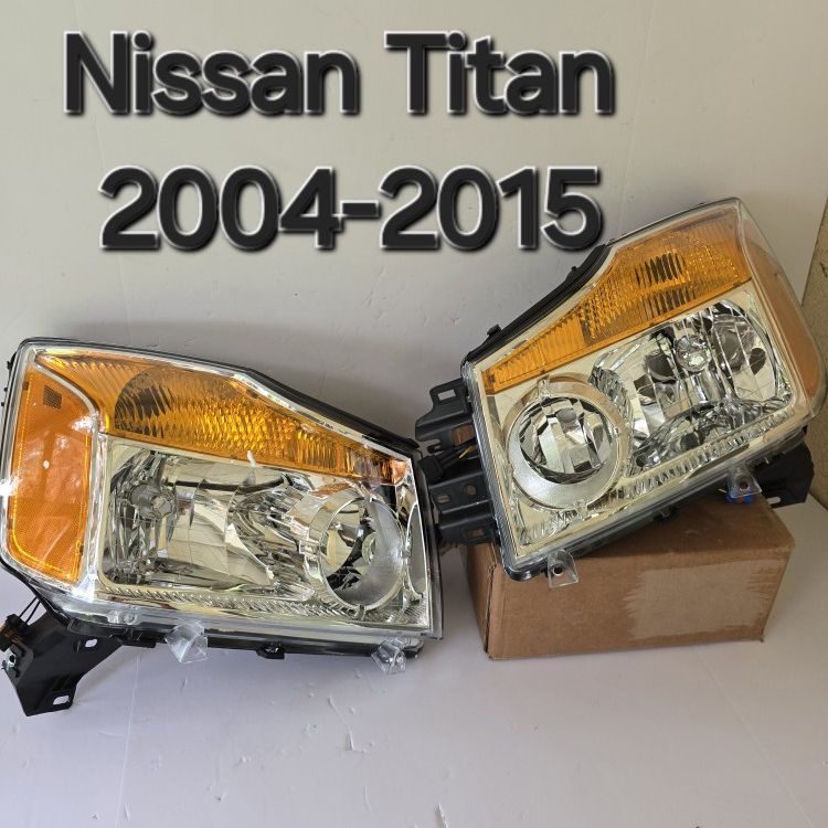 Nissan Titan 2004-2015 Headlights 