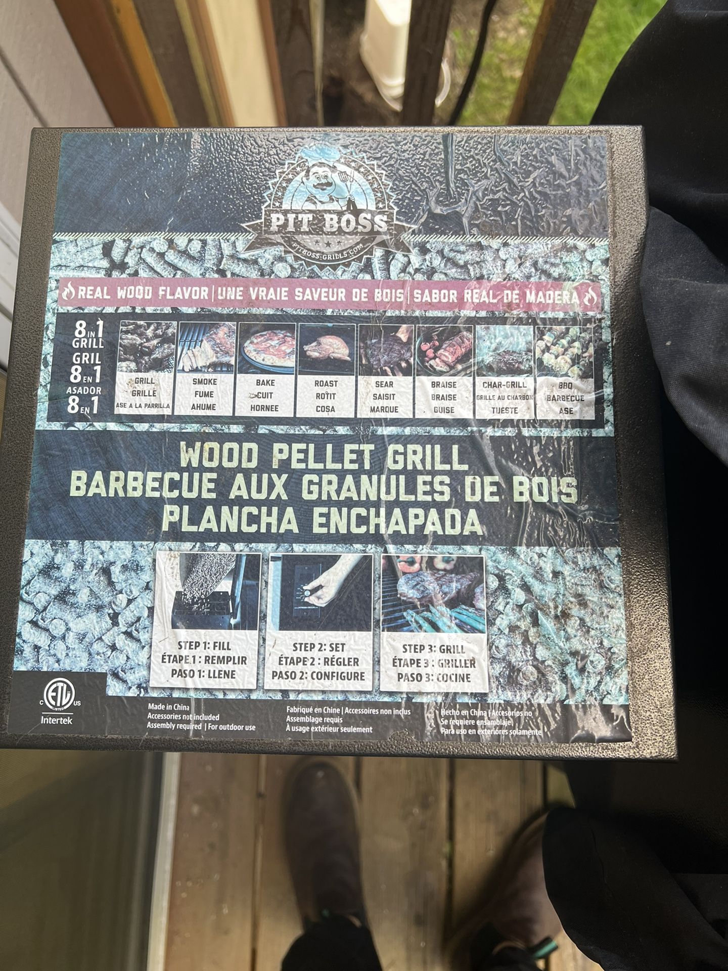 Bbq Grill With Pellet
