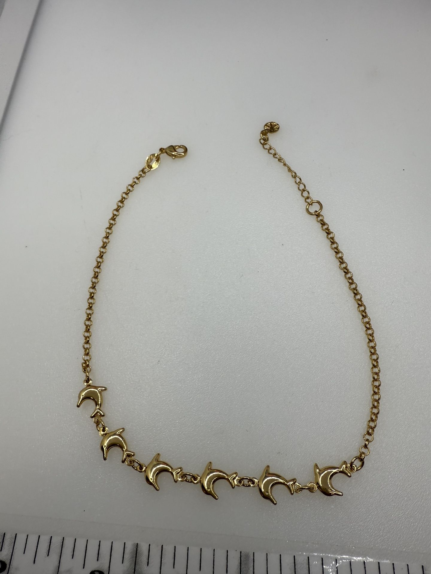 Gold Plated High Quality Anklet 11.5β