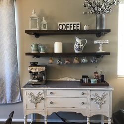 Solid Wood Floating Shelves 