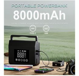 car Emergency Jump Starter  with air compressor